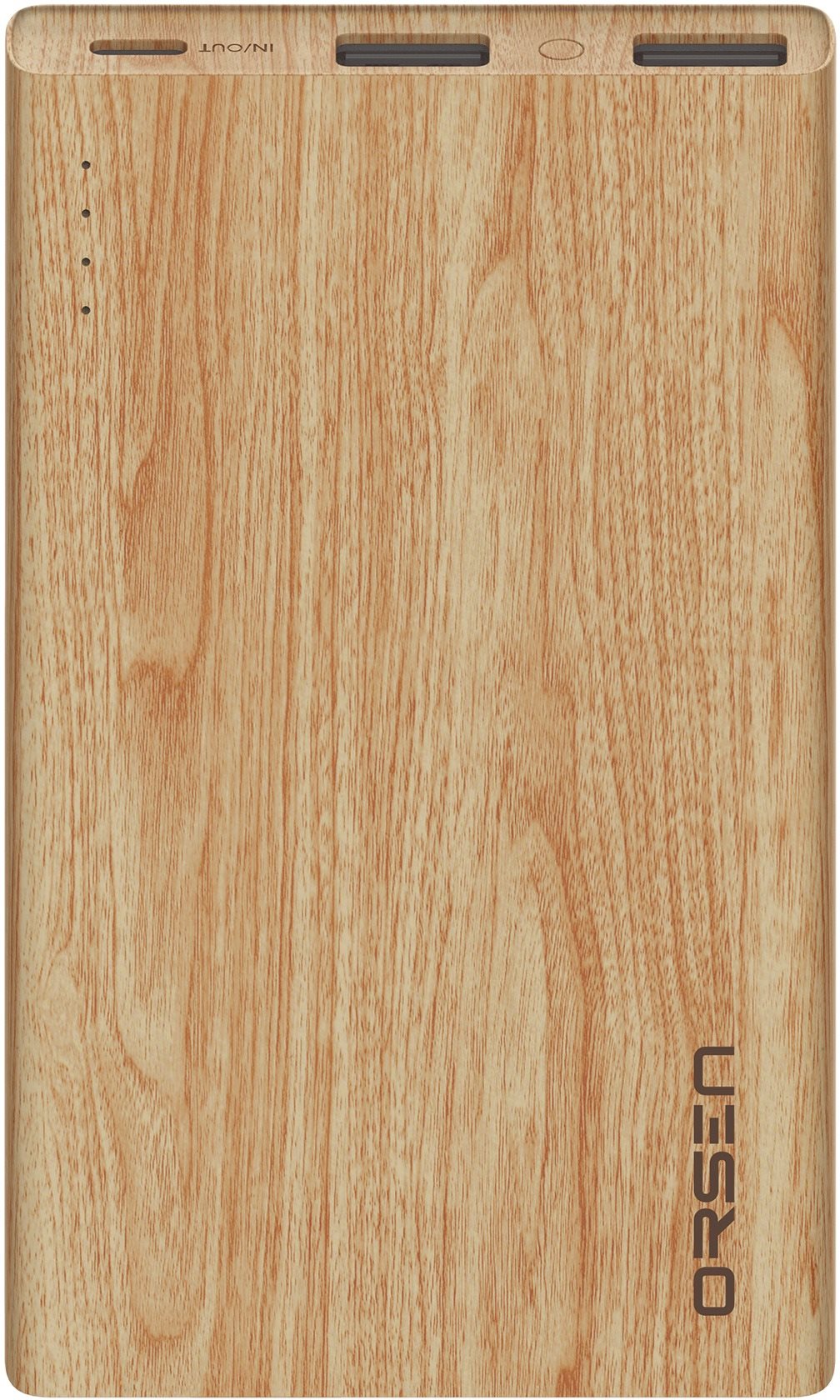 Eloop E12_PD20W 11000mAh Powerbank Wood