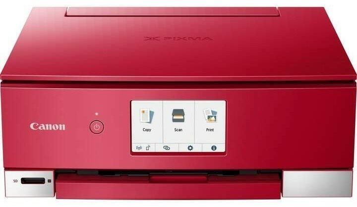 Canon PIXMA nyomtató TS8352A piros - színes, MF (nyomtatás, másolás, szkennelés, felhő), duplex, USB, Wi-Fi, Bluetooth
