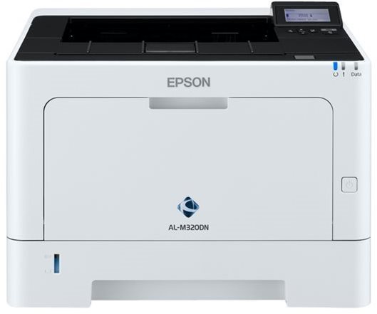 EPSON lézernyomtató fekete-fehér WorkForce AL-M320DN, A4, 40 lap/perc, 1 GB, USB 2.0, LAN