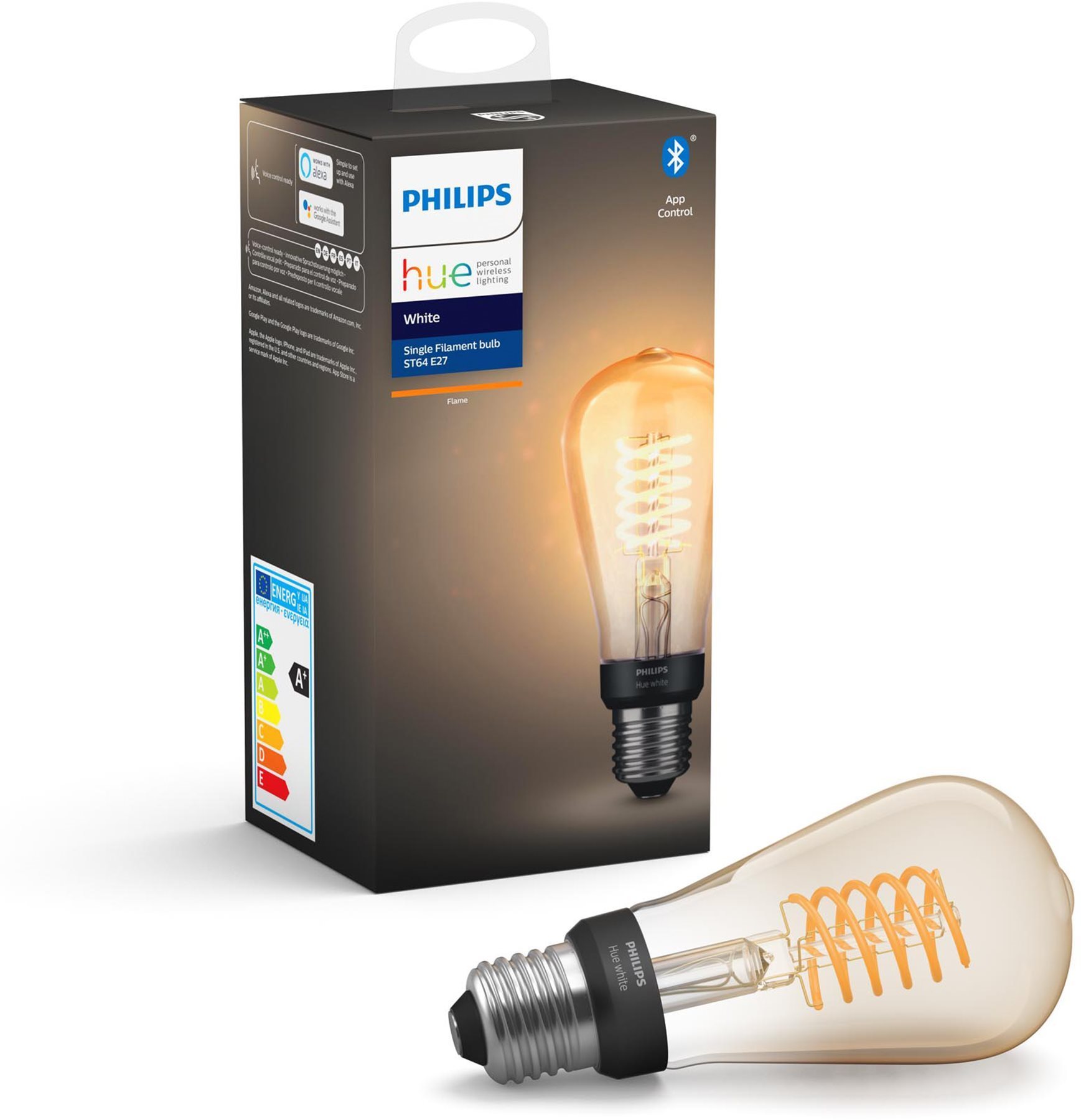 Philips Hue White Filament 5,5W E27 ST64