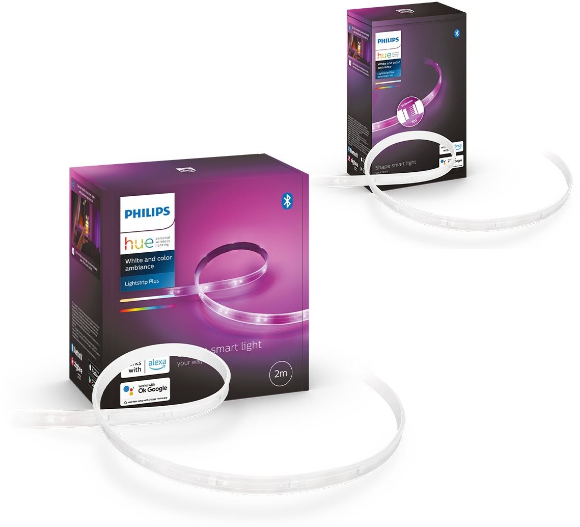 Philips Hue LightStrip Plus v4 + LightStrip Plus v4 extension