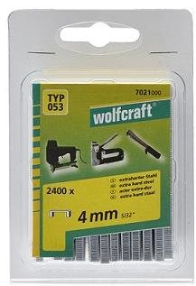 WOLFCRAFT - Spona široká čalounická 11,2mm výška 6mm, 2000ks