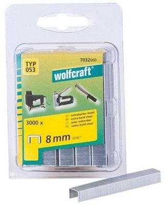 WOLFCRAFT - Spona široká čalounická 11,2mm výška 8mm, 3000 ks