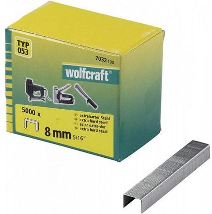 WOLFCRAFT - Spona široká čalounická 11,2mm výška 8mm, 5000ks