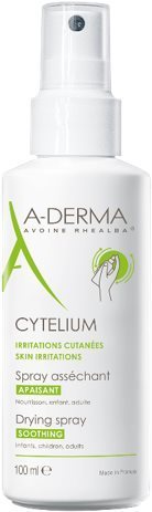 A-DERMA Cytelium Szárító és nyugtató spray irritált, nedvesedésre hajlamos bőrre 100 ml