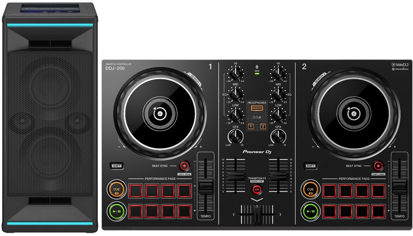 PIONEER DJ Pioneer XW-SX50-B + Pioneer DDJ-200 + ingyenes tok