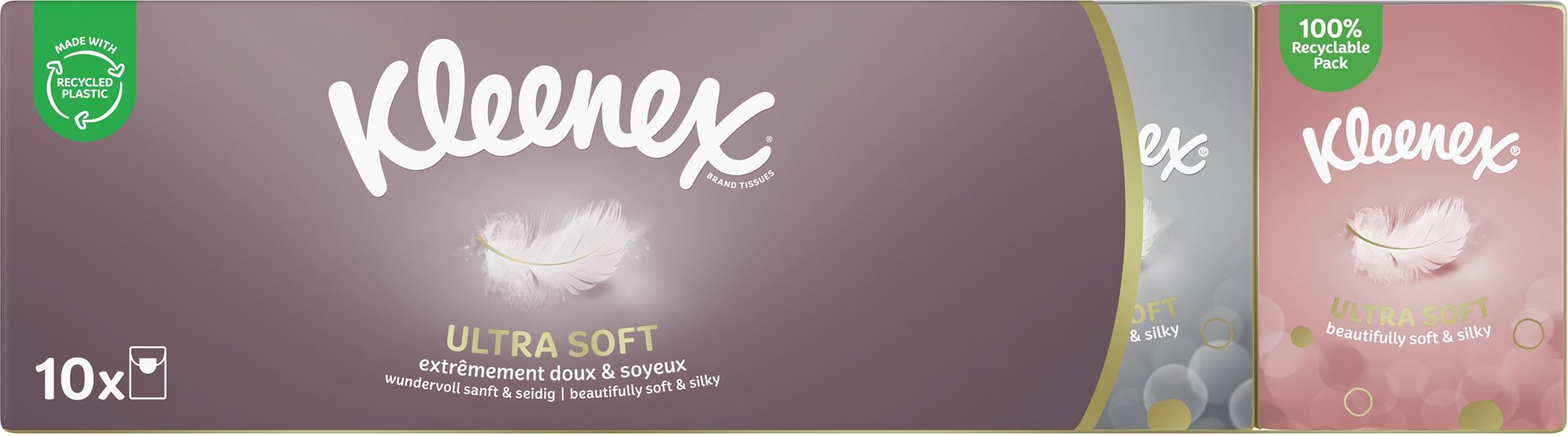 KLEENEX® Ultra Soft HANKS Mini (10 db)