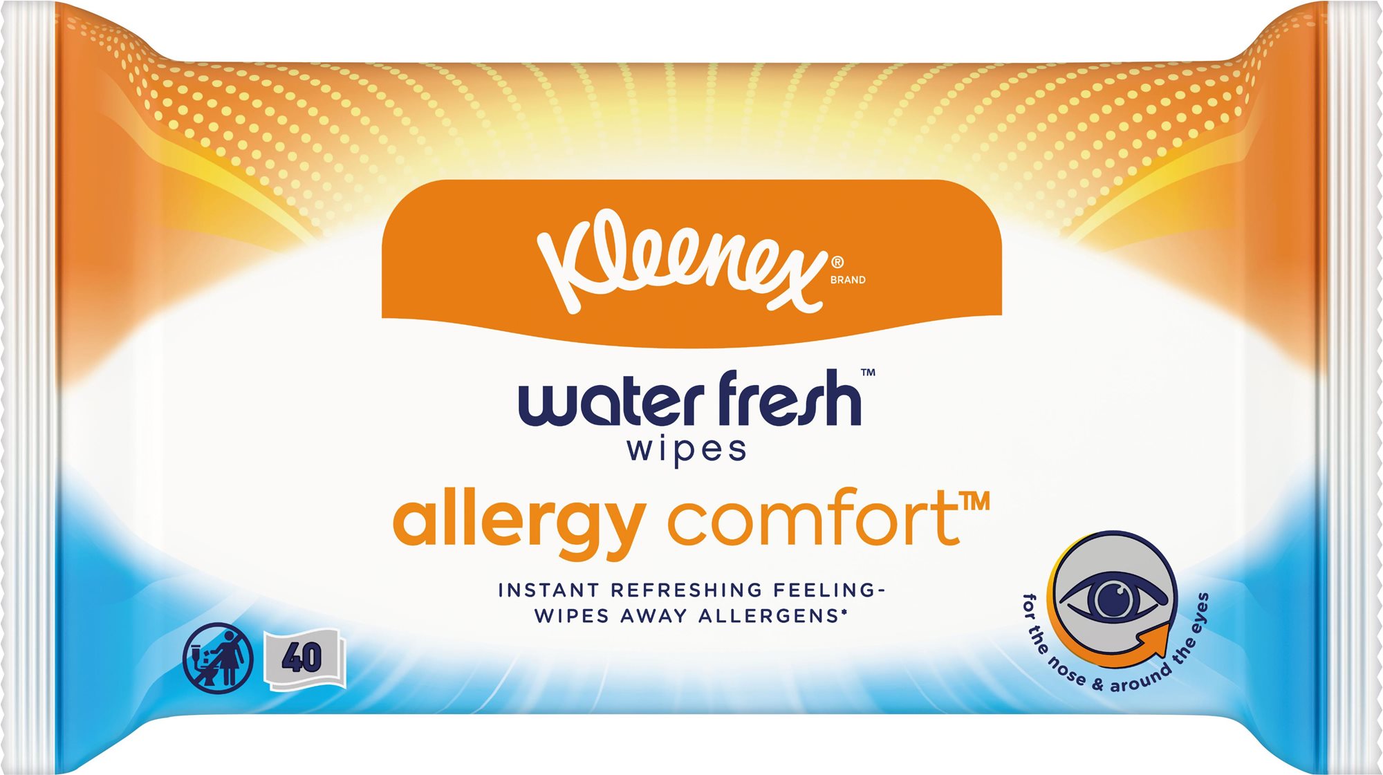 KLEENEX Allergy Comfort Wet Wipes 40 db