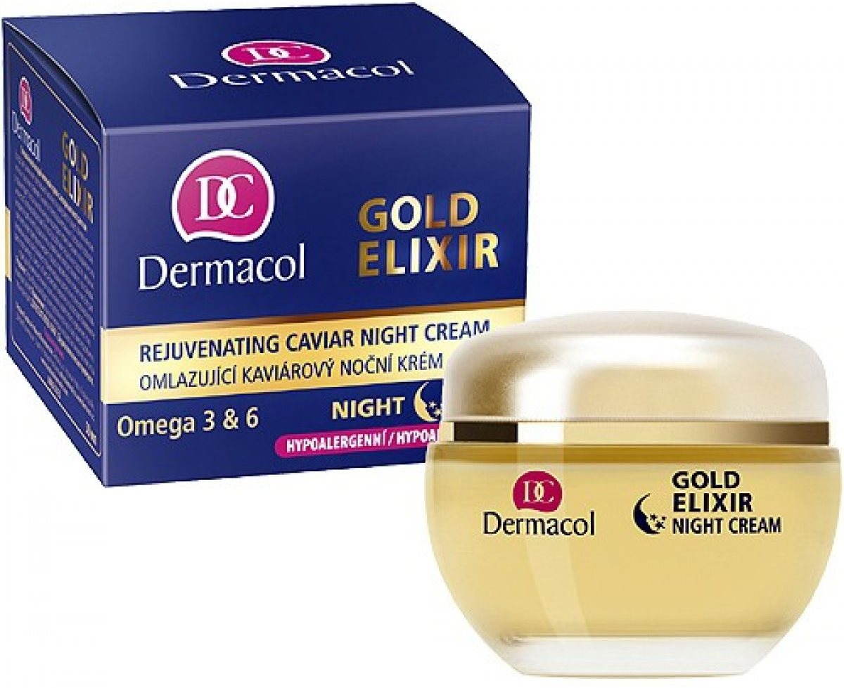 DERMACOL Gold Elixir Caviar Night Cream 50 ml
