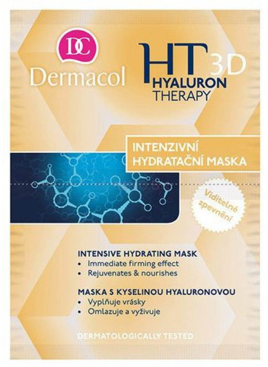 Arcpakolás Dermatol 3D Hyaluron Therapy 2x8 g