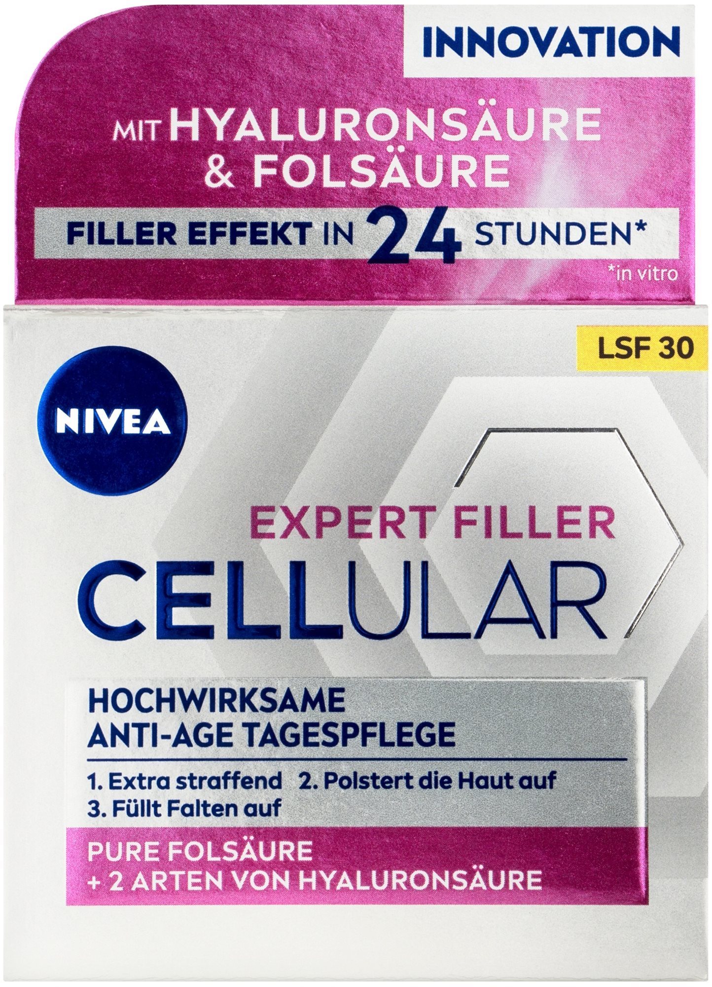 NIVEA Hyaluron Cellular Filler Anti-Age SPF30 Day Cream 50 ml