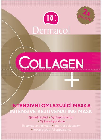 DERMACOL Collagen+ Intensive Rejuvenating Mask 2× 8 ml