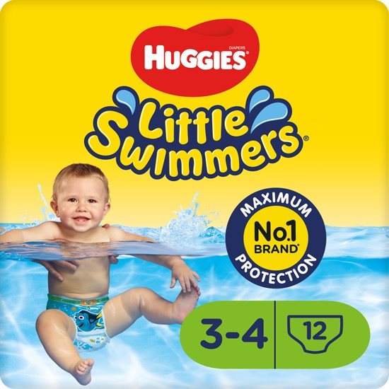 HUGGIES Little Swimmers 3/4 (12 db)