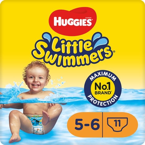 Úszópelenka HUGGIES Little Swimmers 5/6 (11 db)