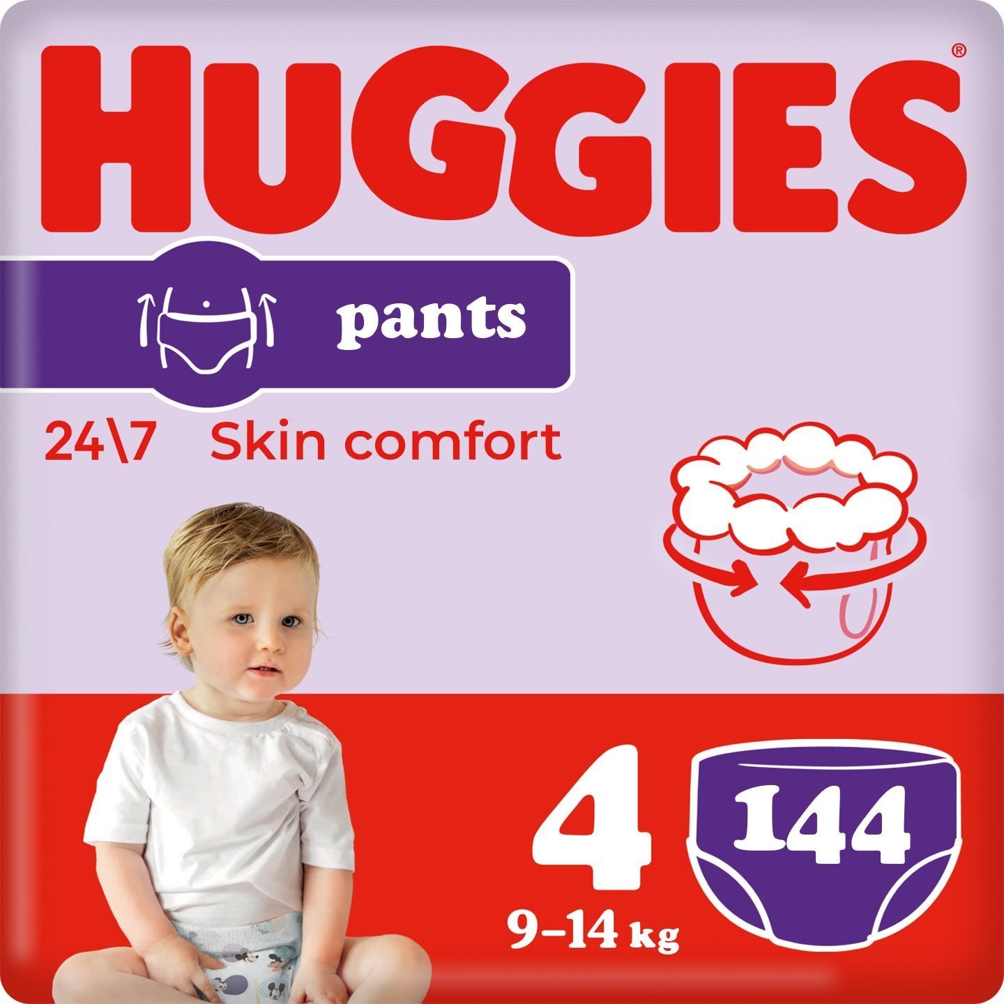 HUGGIES Pants Jumbo 4 (144 db)