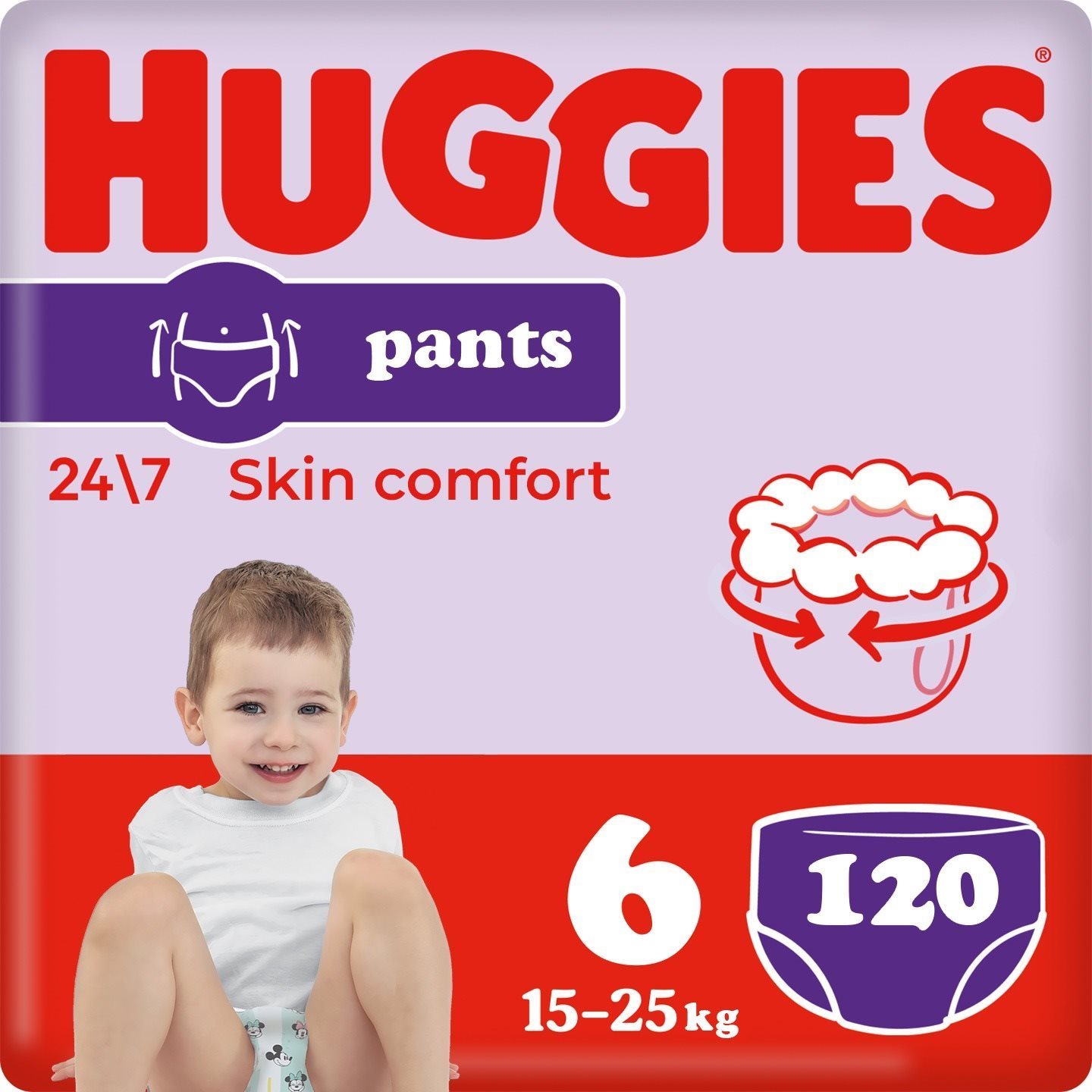 HUGGIES Pants Jumbo 6 (120 db)