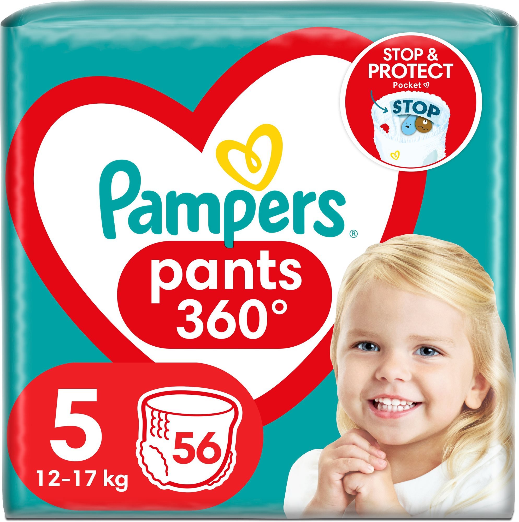 PAMPERS Pants Junior 5 (56 db)