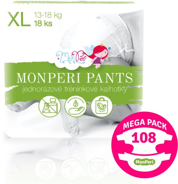 MonPeri Pants Mega Pack XL (108 db)