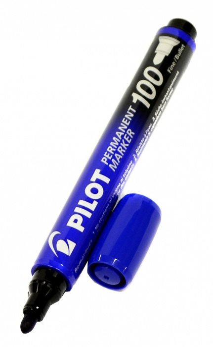 PILOT Permanent Marker 100 1mm - kék