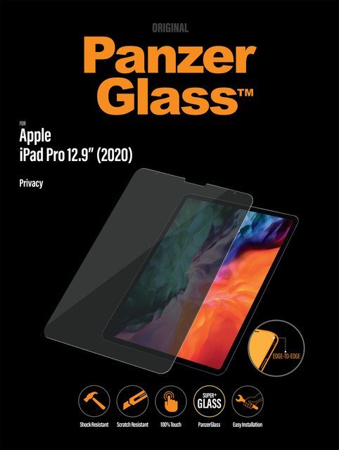 PanzerGlass Edge-to-Edge Privacy Antibacterial Apple iPad Pro (2020 / 21) üvegfólia - 12,9