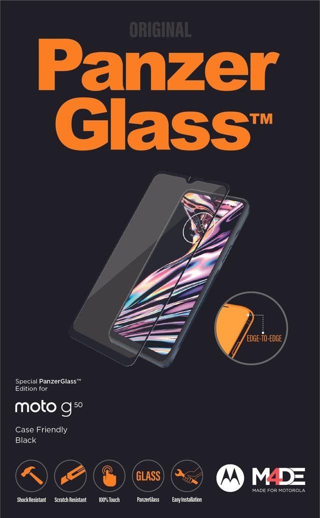 PanzerGlass Edge-to-Edge Motorola Moto G50 üvegfólia