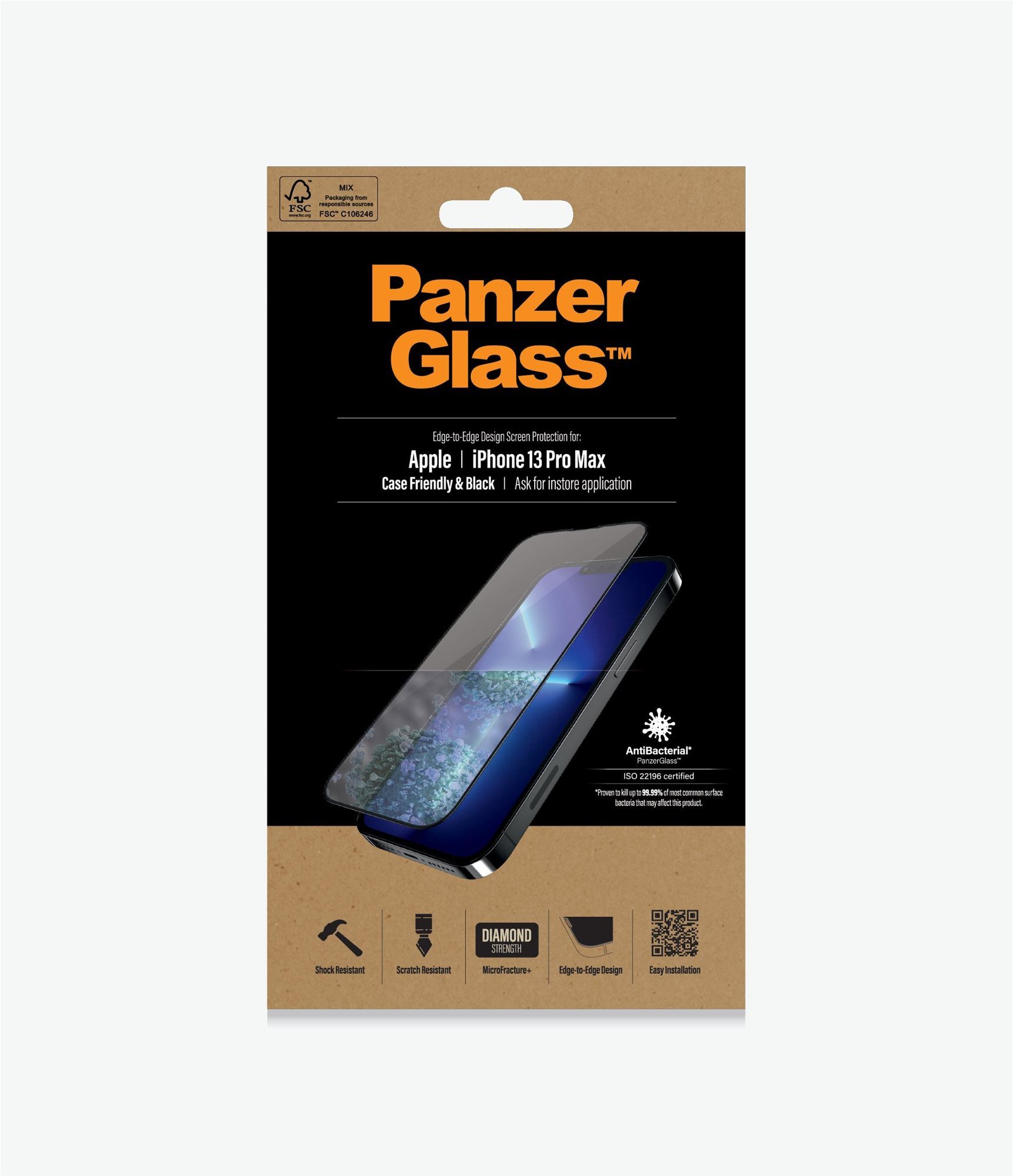 Üvegfólia PanzerGlass Apple iPhone 13 Pro Max üvegfólia