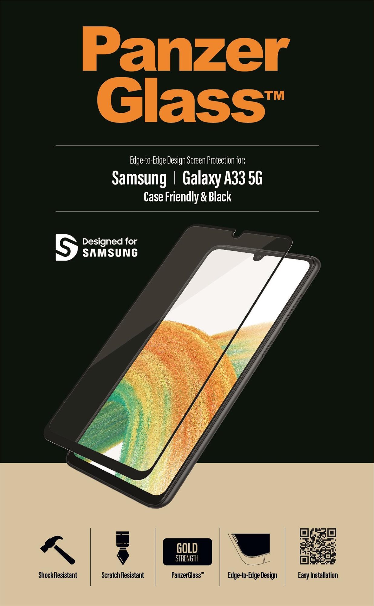 PanzerGlass Samsung Galaxy A33 5G üvegfólia