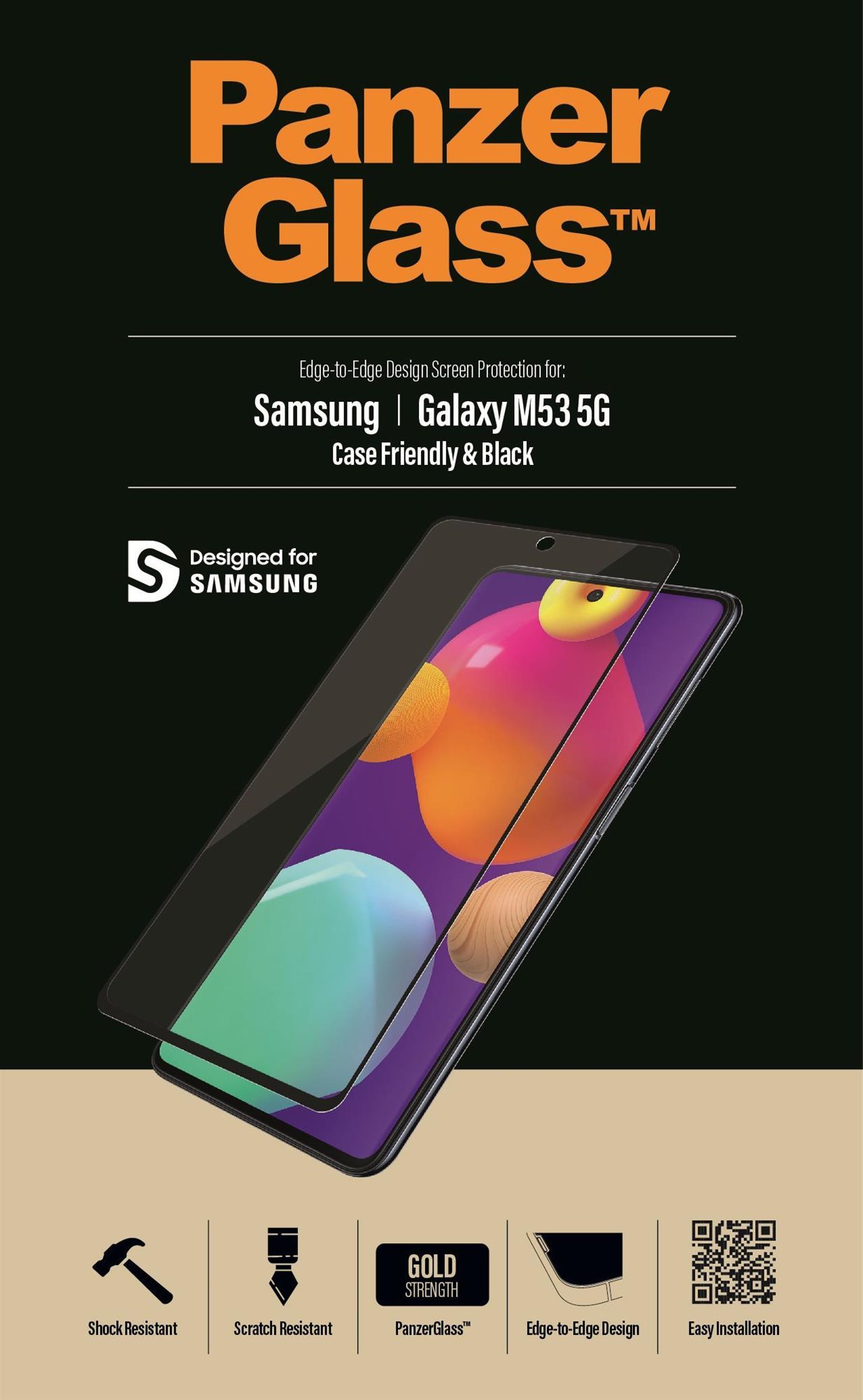 PanzerGlass Samsung Galaxy M53 5G üvegfólia