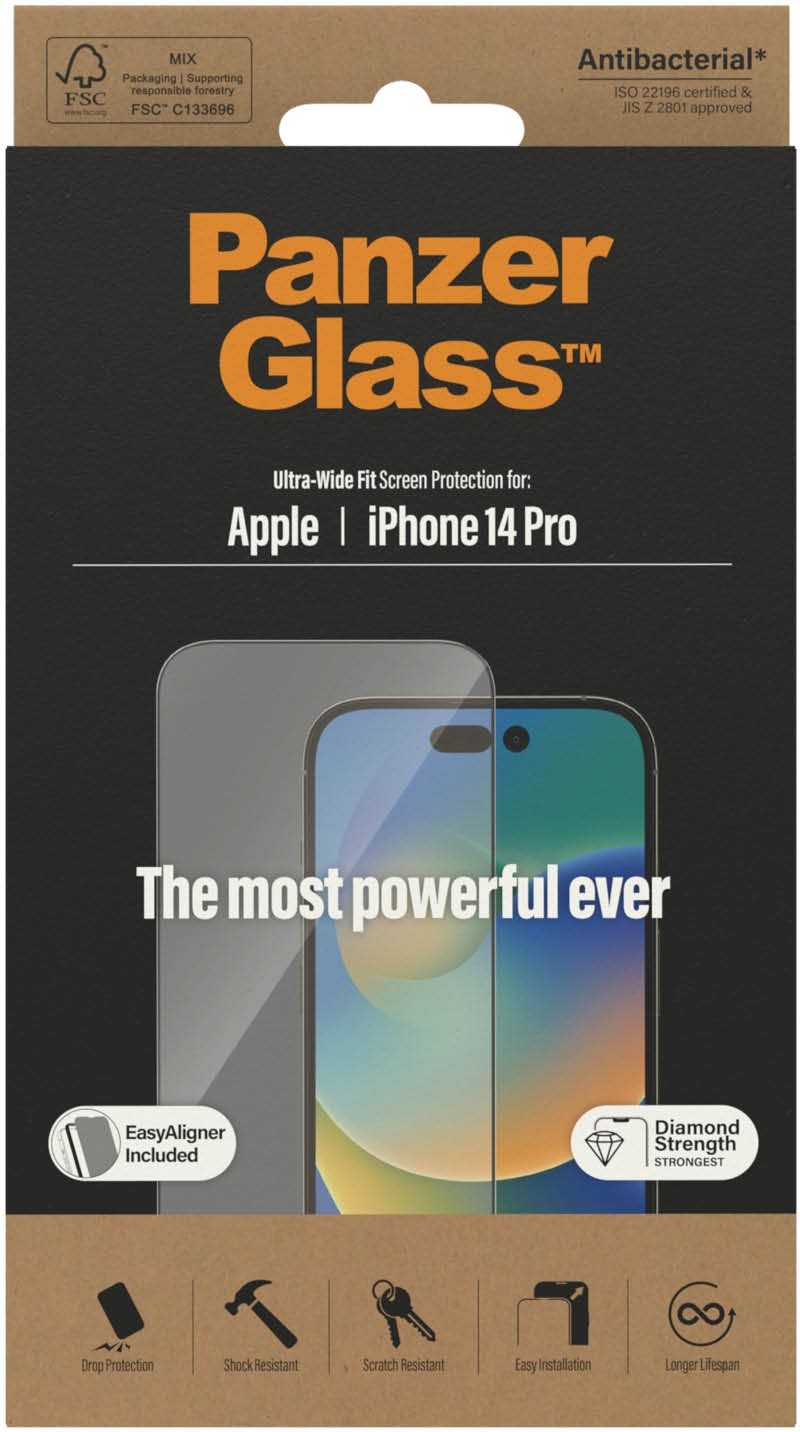PanzerGlass Apple iPhone 14 Pro üvegfólia + felhelyező keret