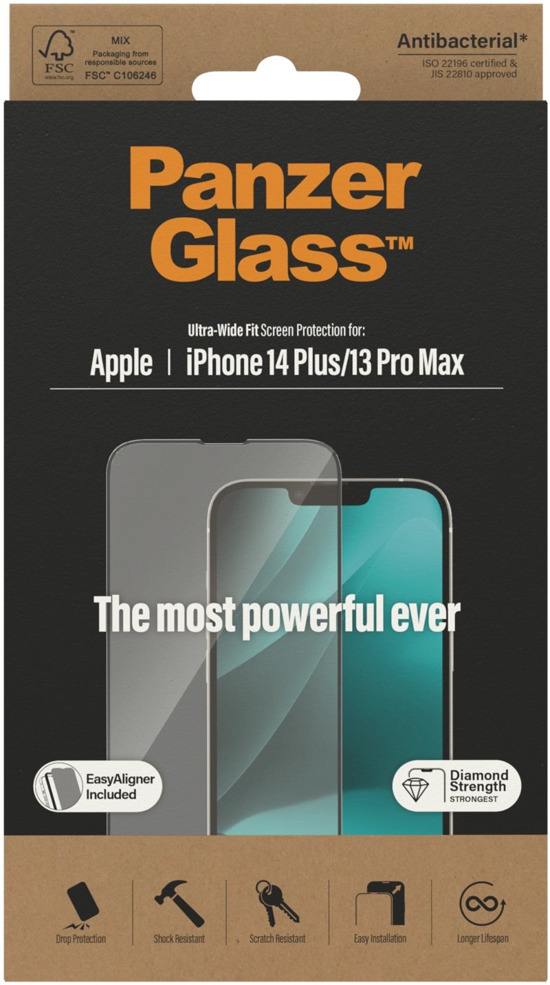 PanzerGlass Apple iPhone 13 Pro Max/ 14 Plus üvegfólia + felhelyező keret
