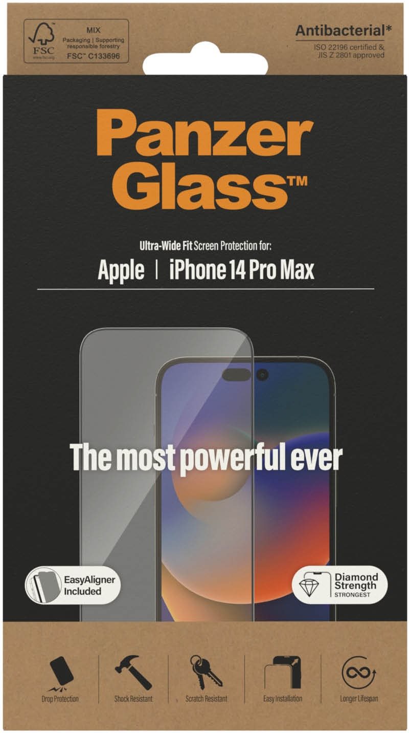PanzerGlass Apple iPhone 14 Pro Max üvegfólia + felhelyező keret