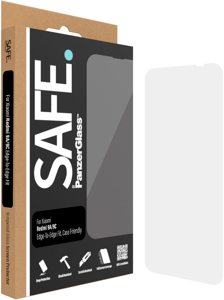 SAFE. by Panzerglass Xiaomi Redmi 9A/ 9C üvegfólia