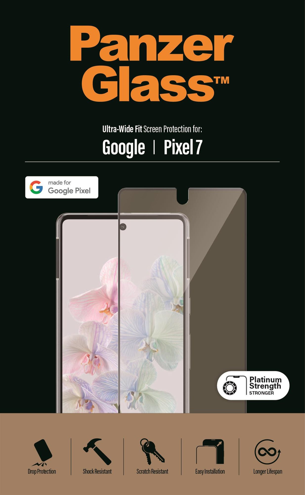 PanzerGlass Google Pixel 7 üvegfólia