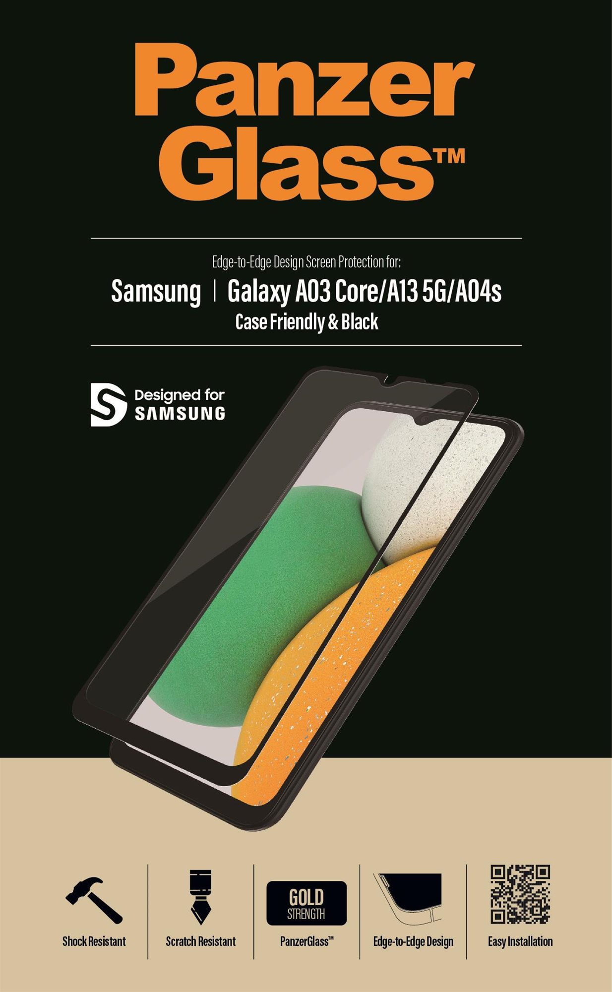 PanzerGlass Samsung Galaxy A03 core/ A13 5G/ A04s üvegfólia