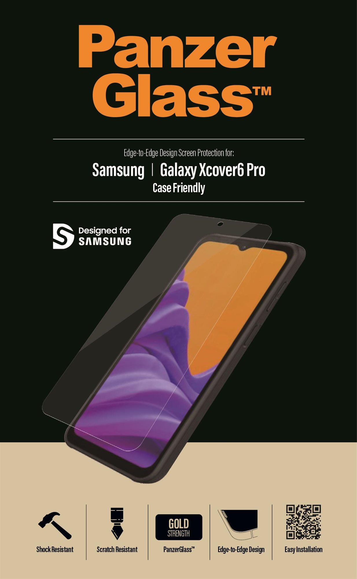 PanzerGlass Samsung Galaxy Xcover6 Pro üvegfólia