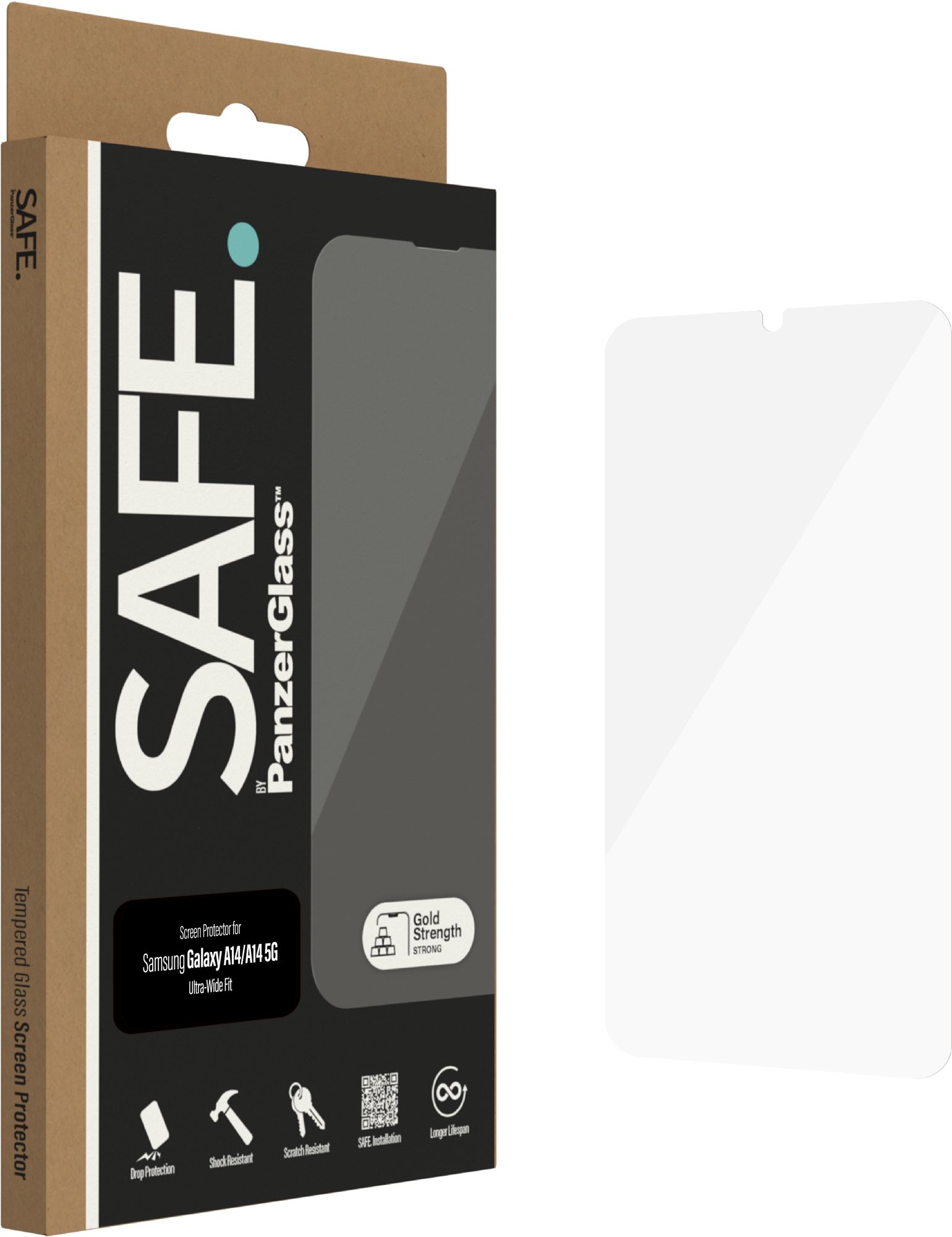 SAFE. by PanzerGlass Samsung Galaxy A14/ A14 5G üvegfólia