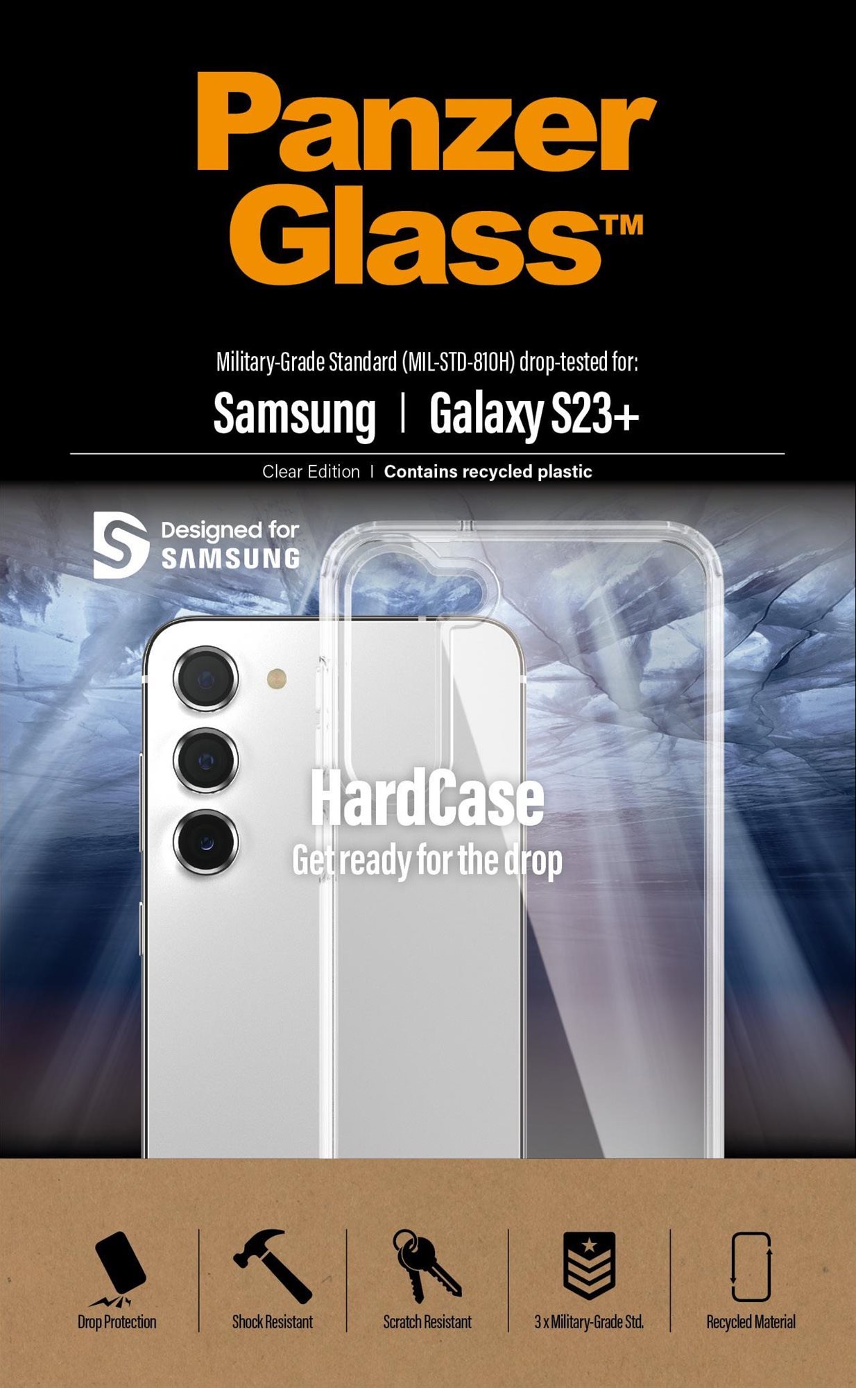 PanzerGlass HardCase Samsung Galaxy S23+ tok