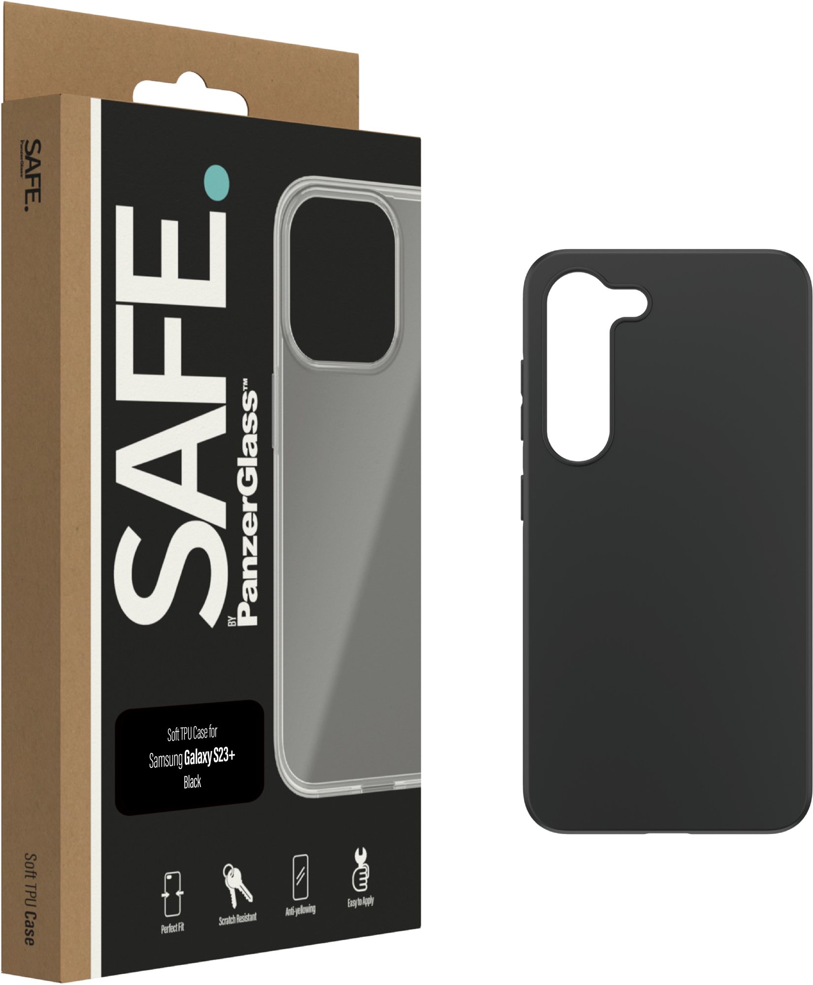 SAFE. by PanzerGlass Case Samsung Galaxy S23+ Black
