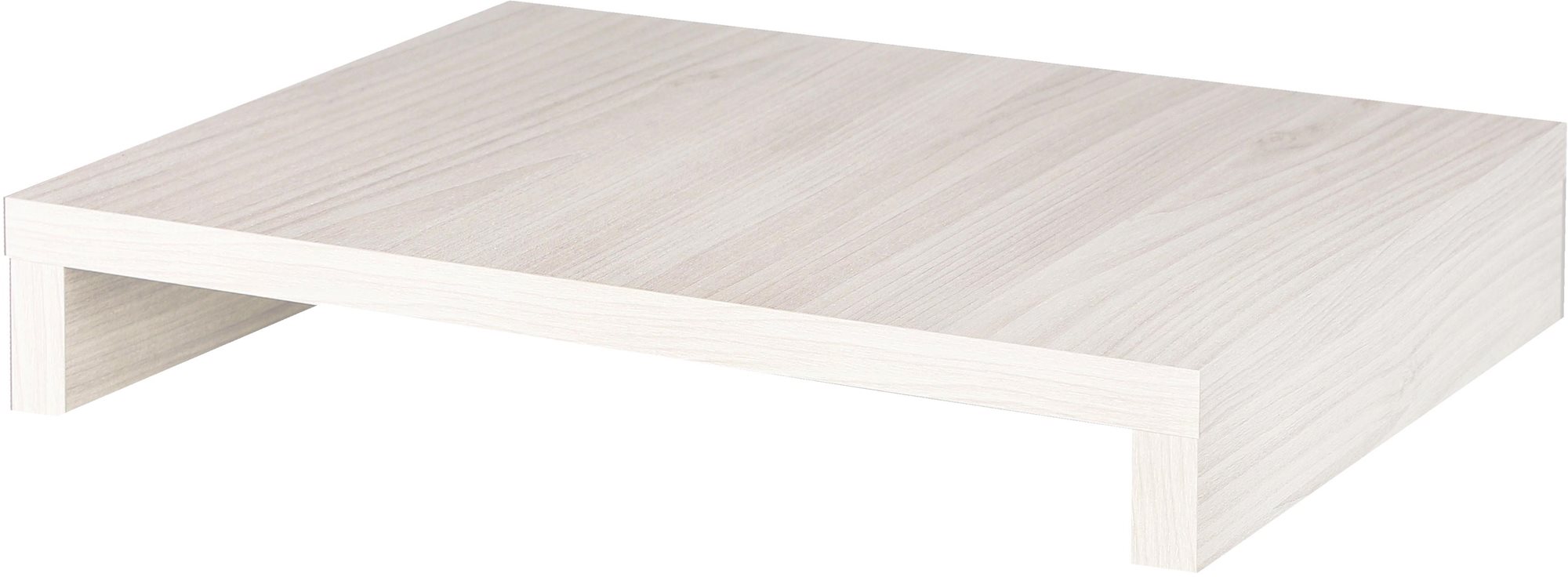 Podruce.cz monitor magasító - 5 cm, white nordic wood