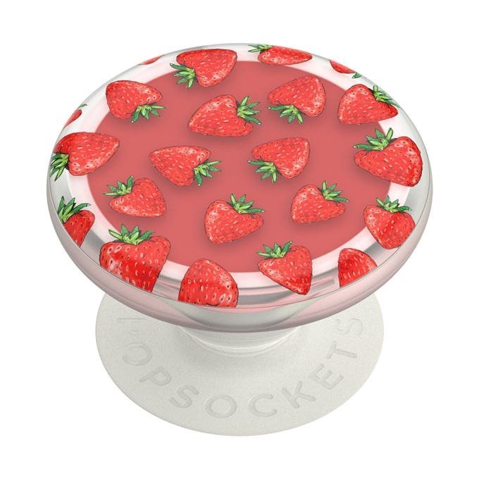 PopSockets Gen.2 PopLips, Strawberry Feels, ajakbalzsammal, eper