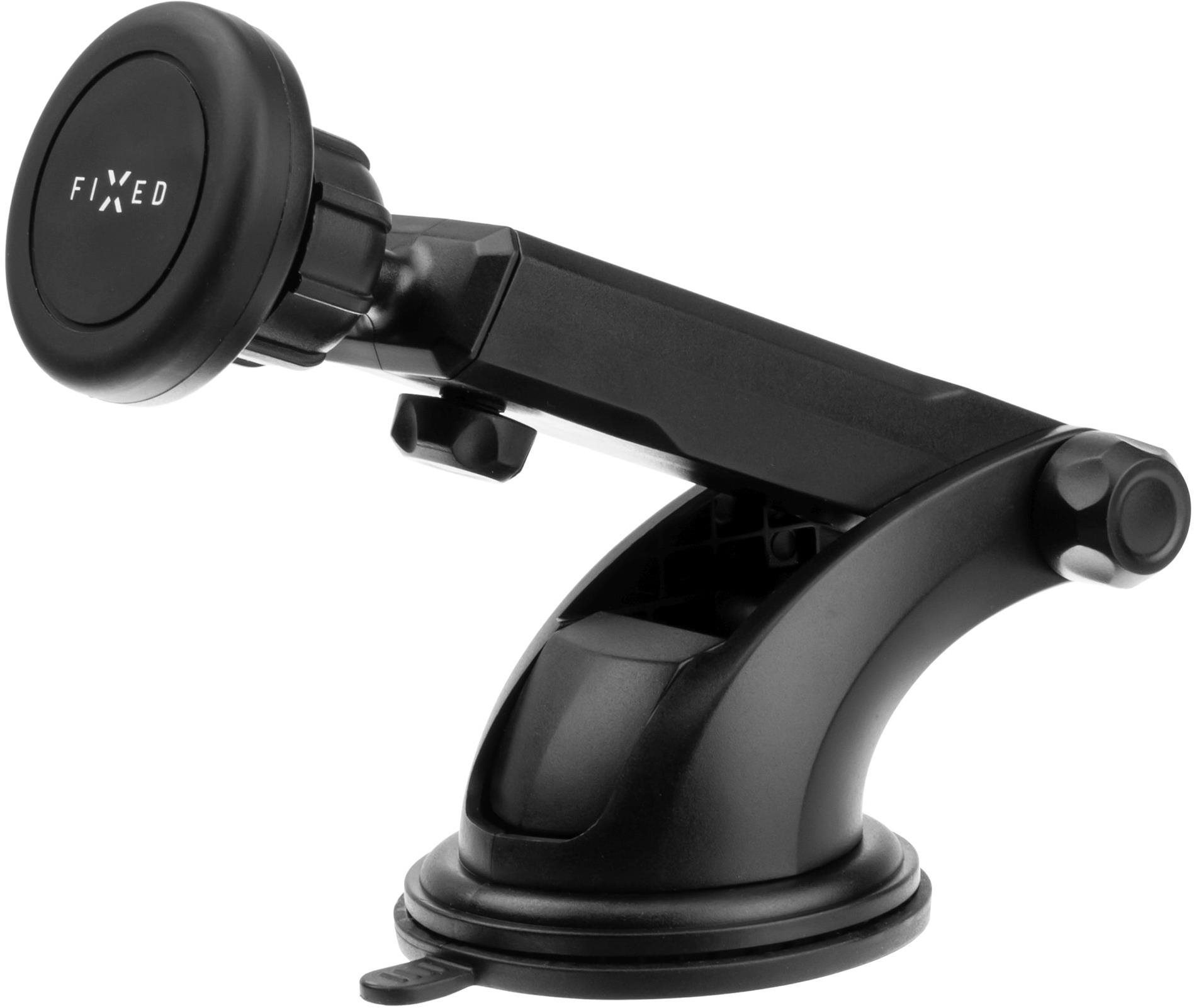 FIXED Maggy XL hosszú tapadókorongos telefontartó szélvédőre vagy műszerfalra, fekete