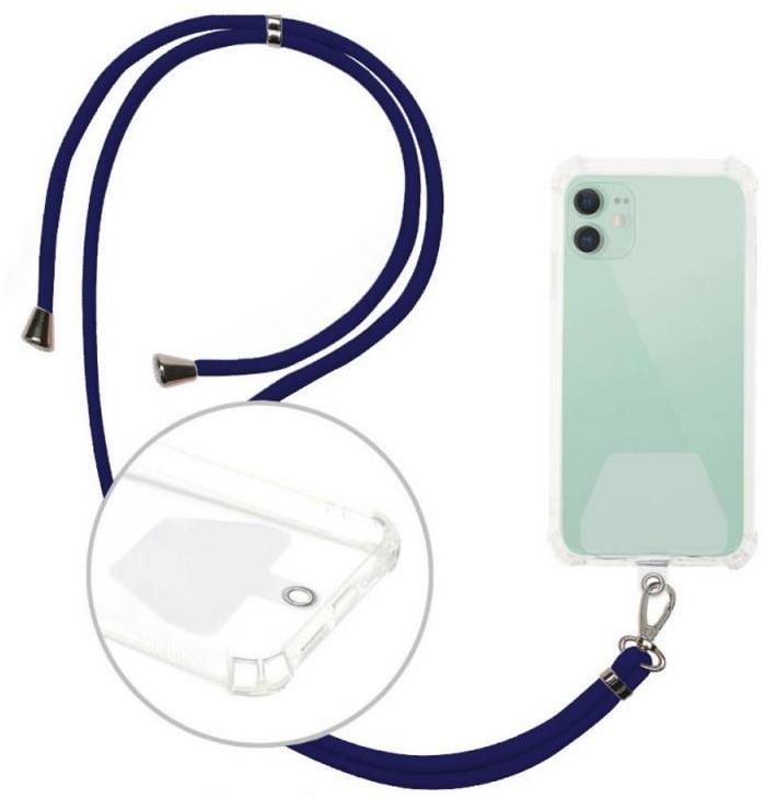 CPA Univerzális nyakpánt telefonhoz hátlappal kék