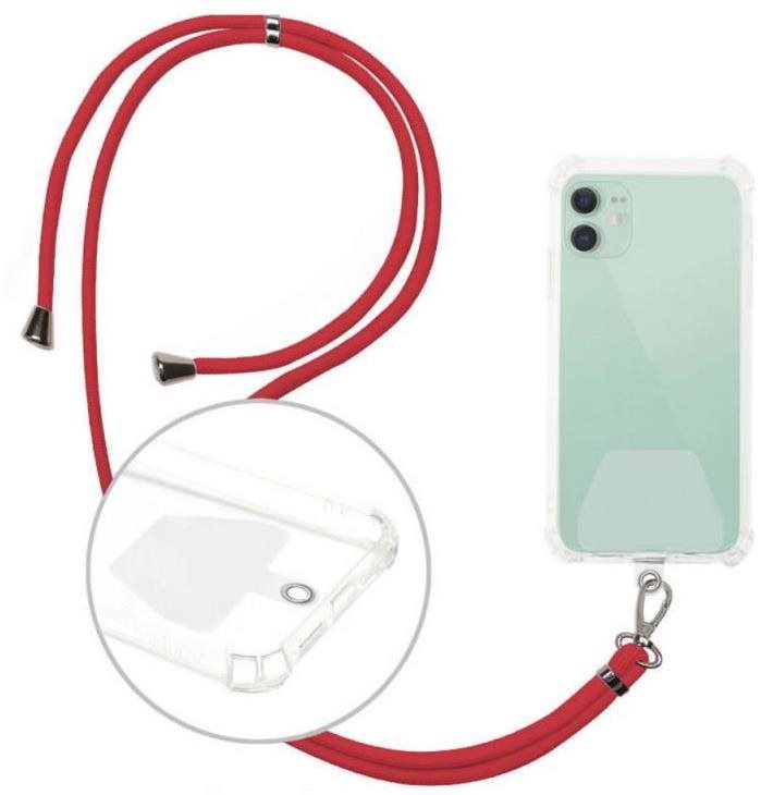 CPA Univerzális nyakpánt telefonhoz hátlappal piros