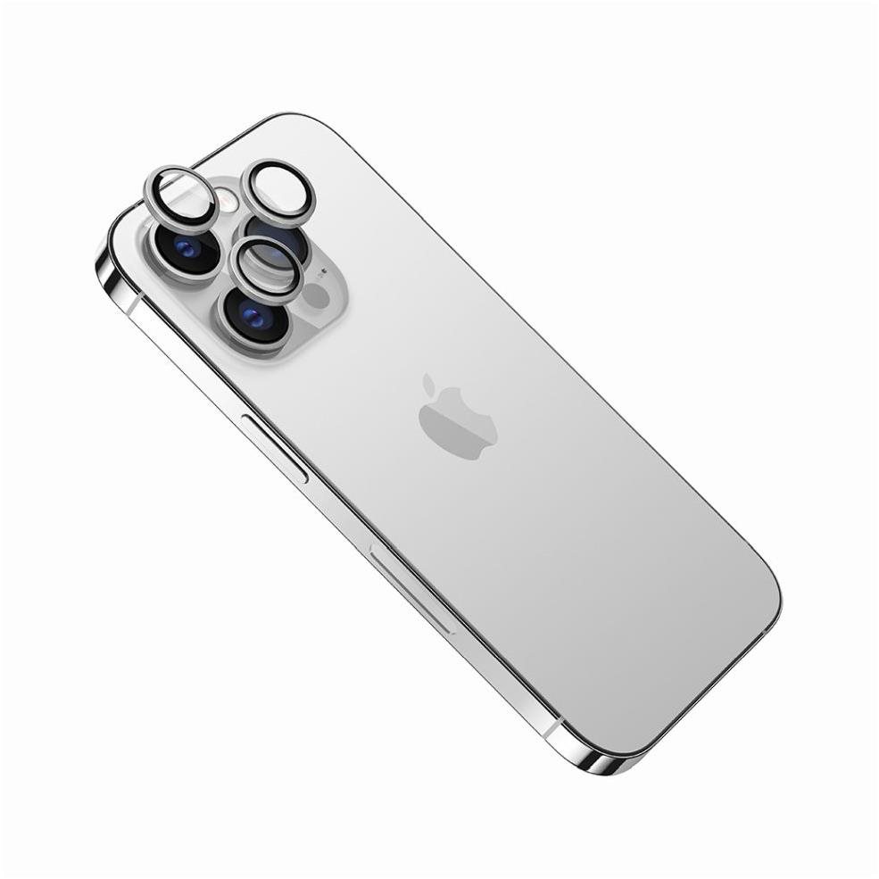 FIXED Camera Glass az Apple iPhone 13 Pro/13 Pro Max készülékhez - ezüst