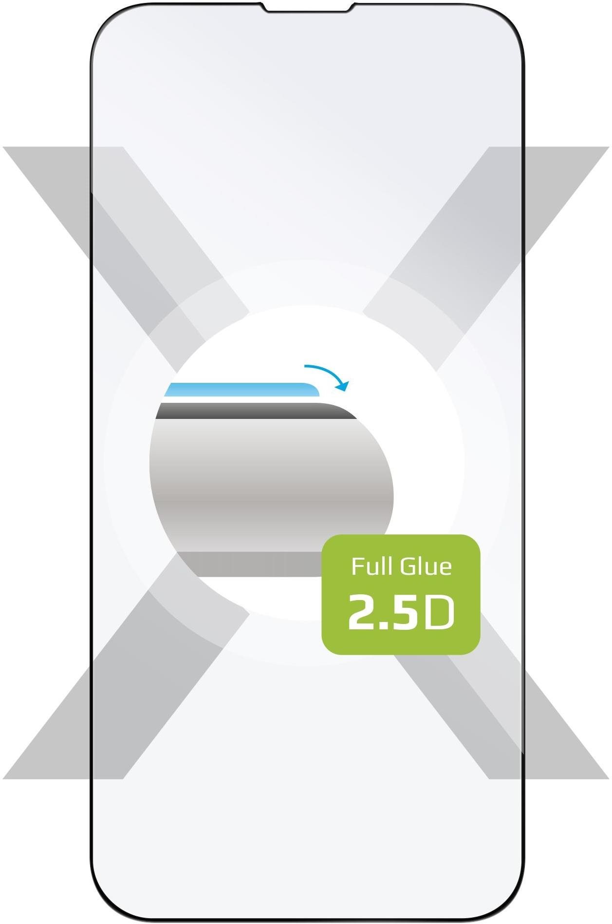 FIXED FullGlue-Cover Apple iPhone 13/ 13 Pro üvegfólia - fekete