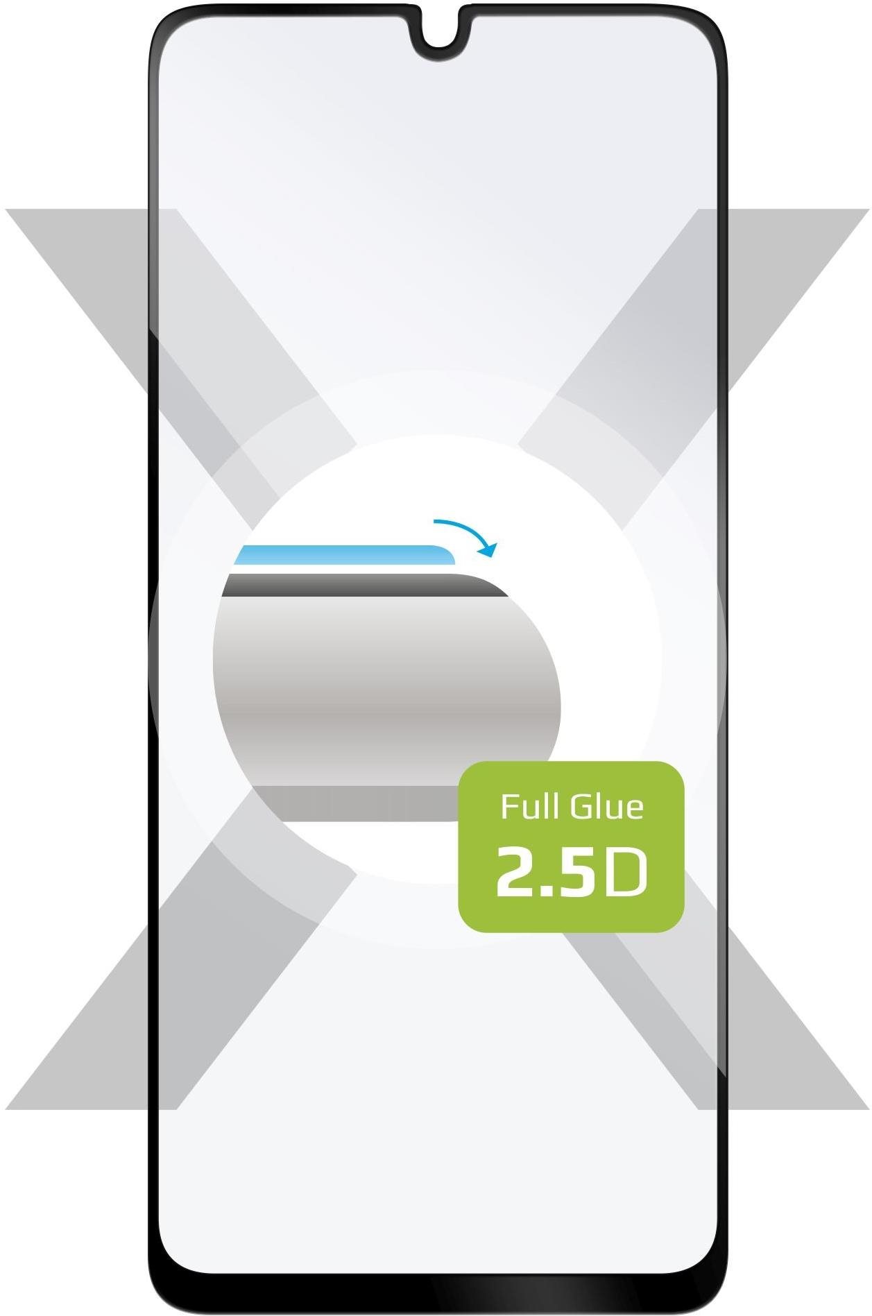 FIXED FullGlue-Cover Samsung Galaxy M22 üvegfólia - fekete