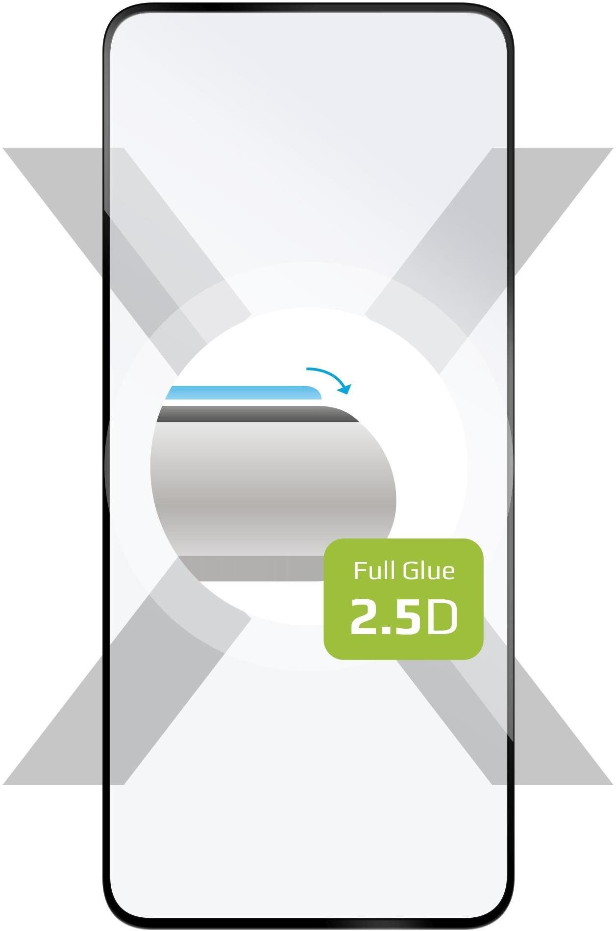 FIXED FullGlue-Cover Xiaomi Redmi 10 (2022) üvegfólia - fekete