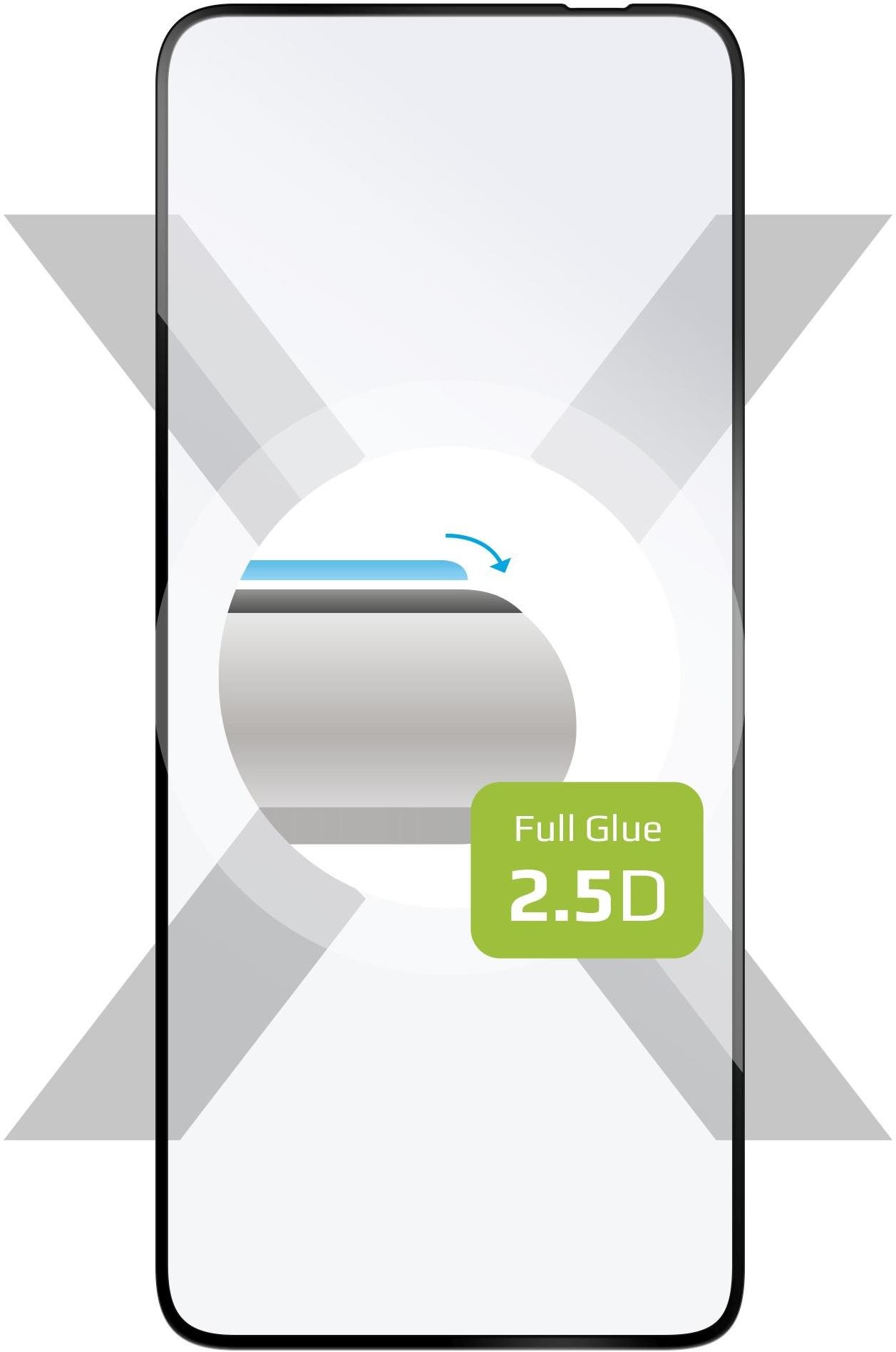 FIXED Full-Glue Cover Motorola Moto Edge 30 Neo üvegfólia - fekete