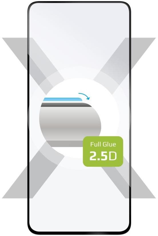 FIXED FullGlue-Cover Xiaomi POCO X5 5G üvegfólia - fekete