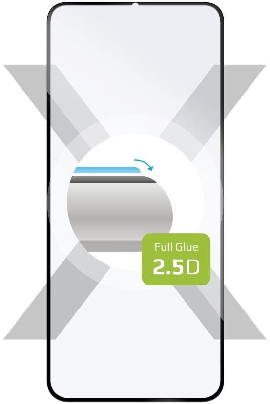 FIXED FullGlue-Cover Xiaomi POCO C50 üvegfólia - fekete